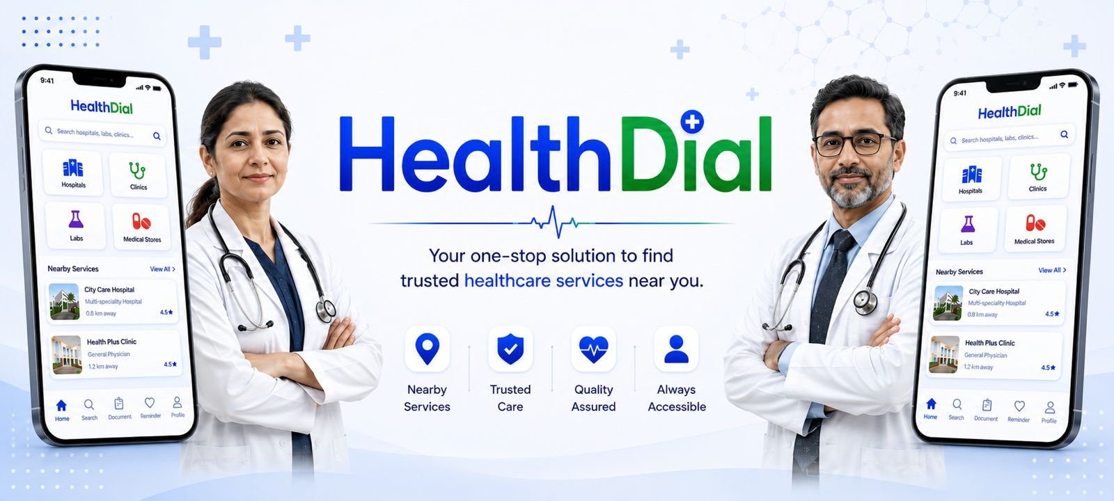 HealthDial Banner