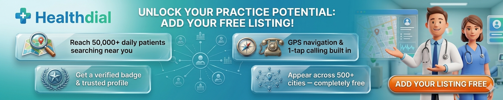 Add Your Medical Listing on HealthDial