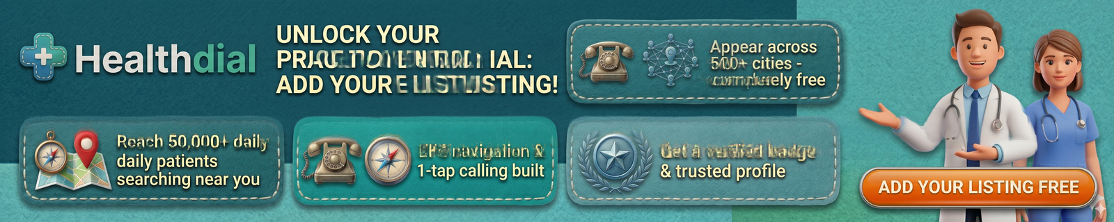 Add Your Medical Listing on HealthDial